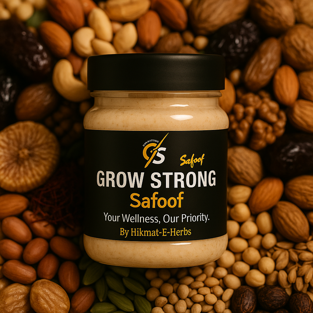 Grow Strong Herbal Power – Natural Energy & Strength Formula