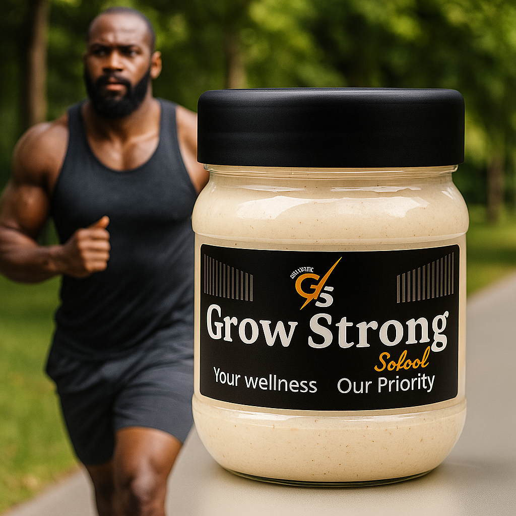 Grow Strong Herbal Power – Natural Energy & Strength Formula