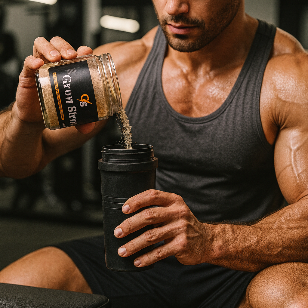 Grow Strong Herbal Power – Natural Energy & Strength Formula